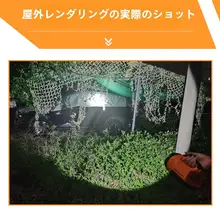 華昇 ブラックパンサー WSL828 強力 LED 懐中電灯【10W・防爆設計・持ち運び可能】