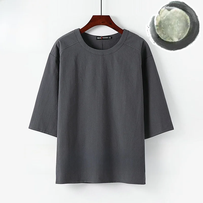 メンズ七分袖T シャツのベストな選び方は？無印良品の3選で夏の基本アイテムを確立