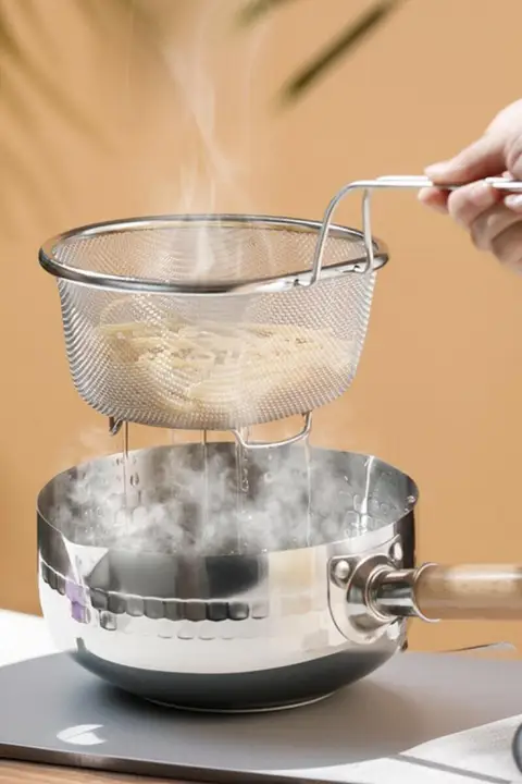 304ステンレス製フライ網【麻辣烫・麺用・キッチン用のろし】