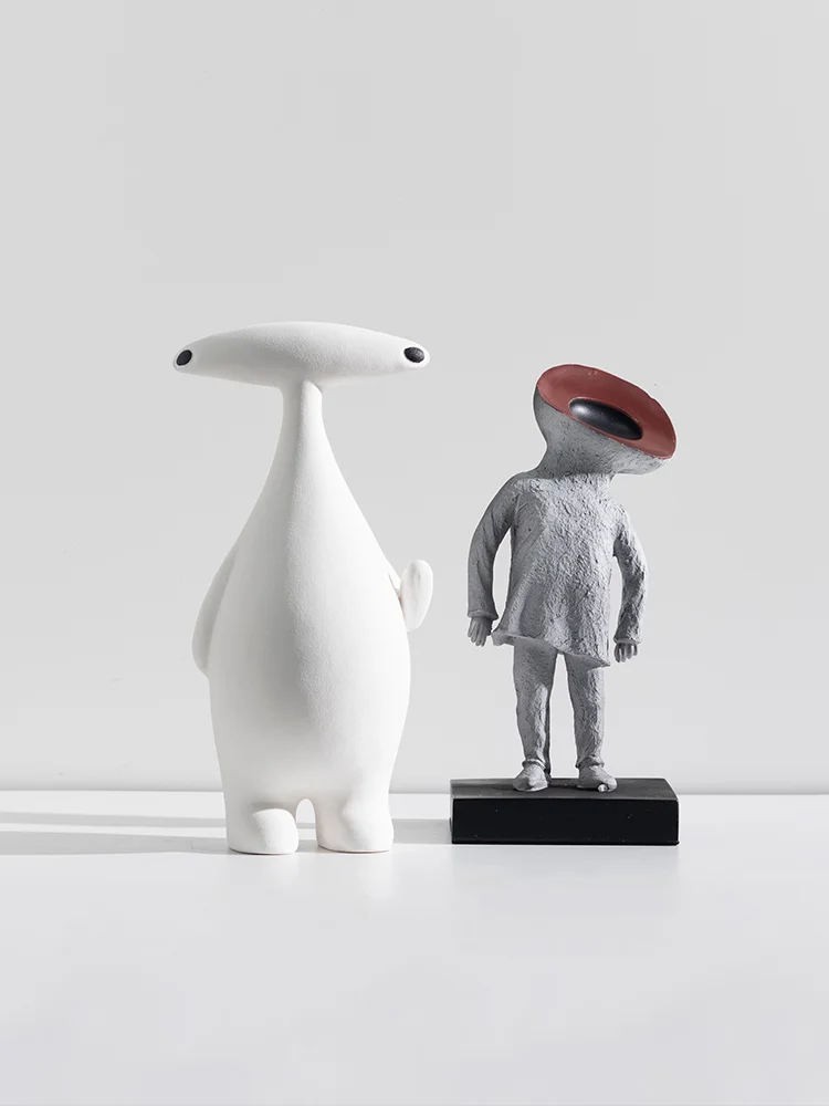 ETデザインのキャラクター置物：3Dオブジェクトとしての創意インテリアの実用性と適用シーン