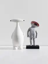 インテリア雑貨 置物 フィギュア キャラクター 宇宙人 おしゃれ 子供部屋 リビング 玄関 寝室 キッズ ボーイズ ガールズ 「Dnnni」