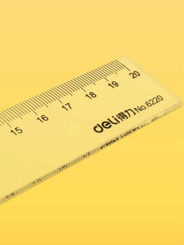 30cmものさしの精度と使い方：Deli/得力 6230 透明定規の実測ガイド