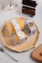 透明包装の和風ケーキロールボックス【スイスロール・虎皮ケーキ用】