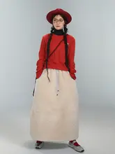 冬用 極上の柔らかさのファー素材 Aラインスカート【開叉・体型カバー・シンプルデザイン】