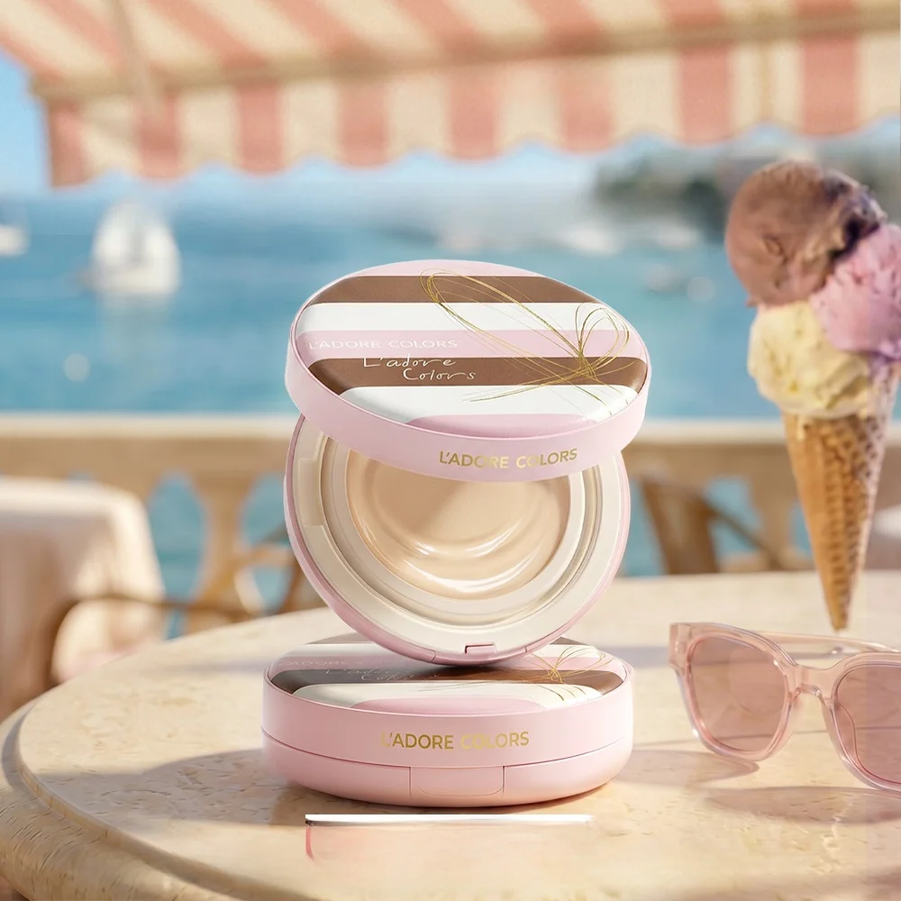 夏メイク崩れないための軽量高カバーBBクリーム「レインコートエアクッション2.0」