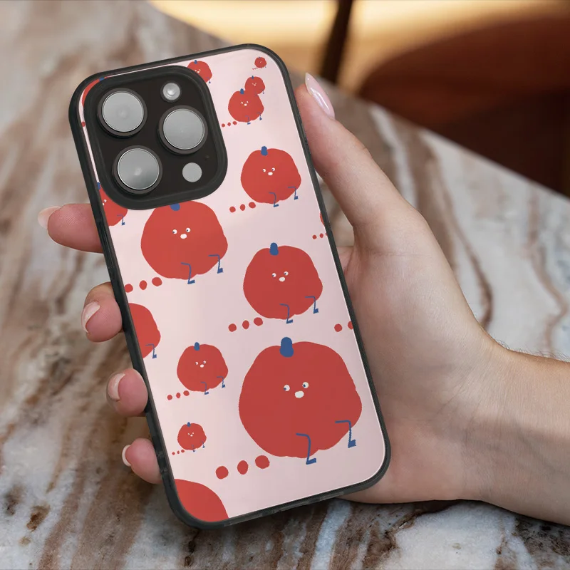 6.3インチスマホの保護ケース：9397号列车が提供する日韓風デザインと鋼化玻璃の耐久性