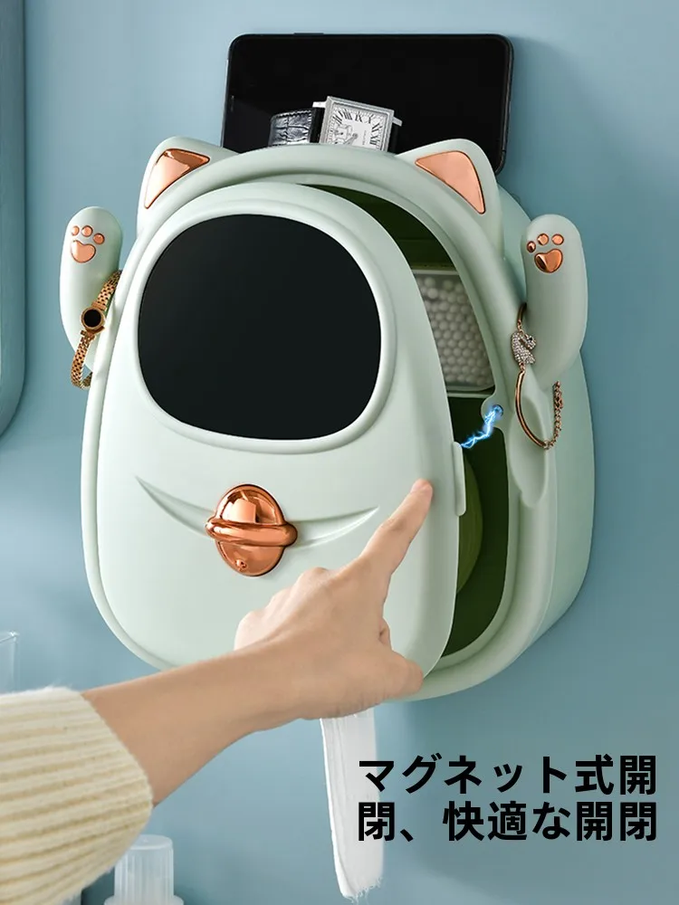 穴あけ不要 壁掛けトイレットペーパーケースの仕組みと設置ガイド