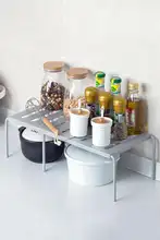 キッチン収納ラック 調味料収納ラック 伸縮式マルチラック プラスチック素材