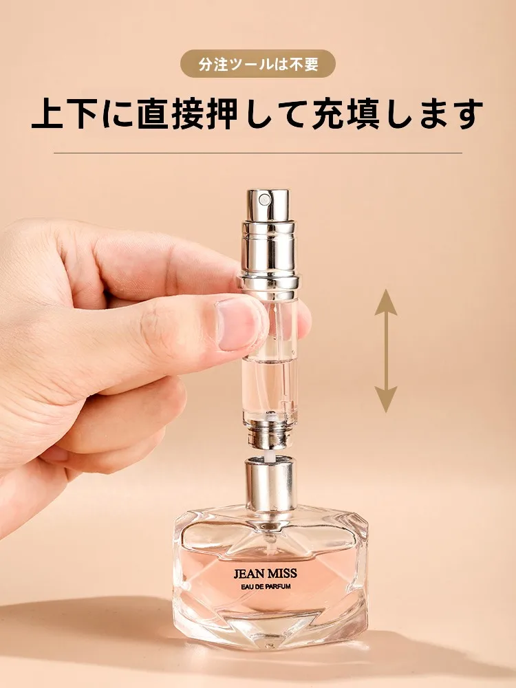ミニ高級香水分装瓶：プチプラコスメで敏感肌にも優しいスプレー式の使い勝手