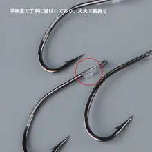 丸型魚釣りフック【絡み防止・鮒釣り・海釣り・事前取り付け済み】