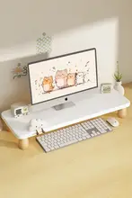 デスク用モニター台【作業効率アップ・収納機能付き】