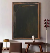 手描き油絵のテクスチャー 和の美しさ リビングルーム用装飾画【現代的でシンプルなデザイン】