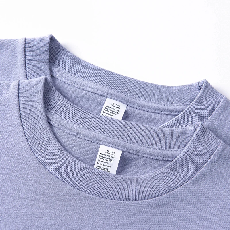 ロンティー重ね着はどうやって着る？ミストパープルのコットンTシャツが解決する、日常の着こなしの悩み