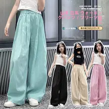 女の子用 夏用薄手パンツ【速乾・防虫・ゆったりしたシルエット】