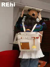 ユニークなデザインの大容量バックパック【日常用・12インチノートパソコン対応・リュック型】