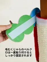ZEZE 猫用デスク＆チェア保護マット【耐久性・麻素材・おしゃれデザイン】