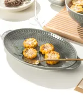レトロデザインの食器【高級感ある朝食用ステーキプレート】