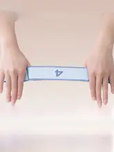 足首用 デジタル抵抗バンド【トレーニング・脚部筋肉強化・リハビリ用途】