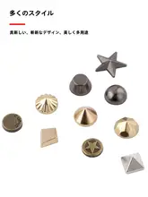 装飾用金属ボタン【丸型フラワーパターン・ヴィンテージ・アパレル・アクセサリー用】