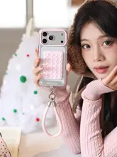 スマホケース クリアケース シリコン 耐衝撃 マグネット 両面吸盤付き ユニセックス iPhone 18 17 16 Pro Max対応 「FUNNYRICH」