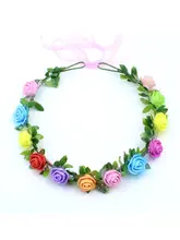 花冠付きヘアアクセサリー【幼稚園行事・撮影用・旅行用】