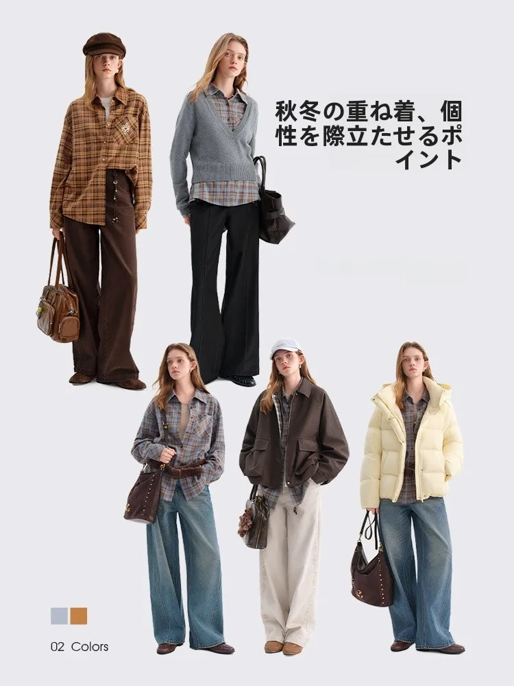 冬のチェックシャツは、どう選ぶ？