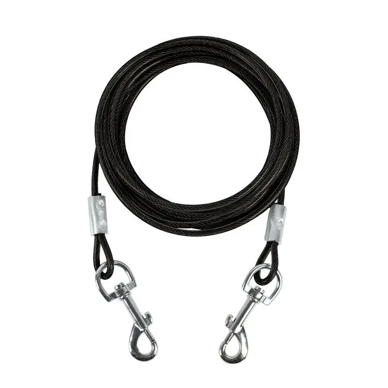 犬のお散歩グッズをコスパ良く揃える方法　強化スチールリードの実際の使い勝手