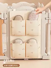 多機能収納袋【靴やスリッパ用・ベビーフェンスやドア用・オーガナイザー】