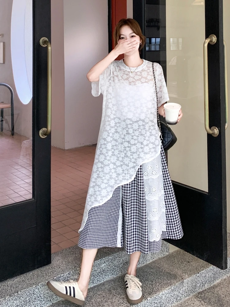 10月のライブに着る服装は、今流行りの「不規則レース切替の2点コーデ」で決める？