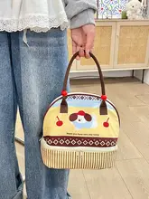 おしゃれな手提げ弁当バッグ【保温・アルミ箔使用】