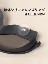 男女兼用 防曇・防水 スイミングゴーグル【大フレーム・近視対応・キャップ付き】