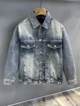 英牌 メンズ重厚デニム工装ジャケット【ヴィンテージ・秋冬用】
