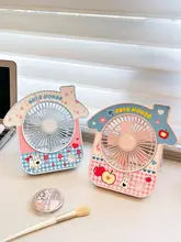 USB充電式ミニデスクファン【ポータブル・学生活動・オフィス用】