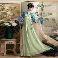 美しい唐風漢服 齊胸襦裙【女性用・復元デザイン】（セットアップ対応）