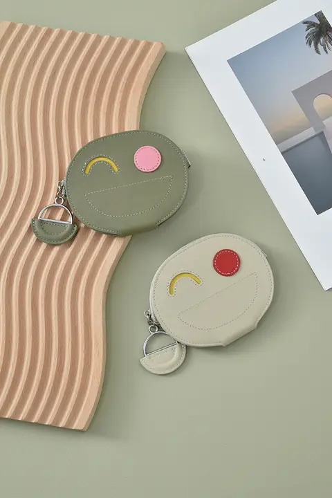 ルニア国民トレンドかわいい笑顔 小銭入れ