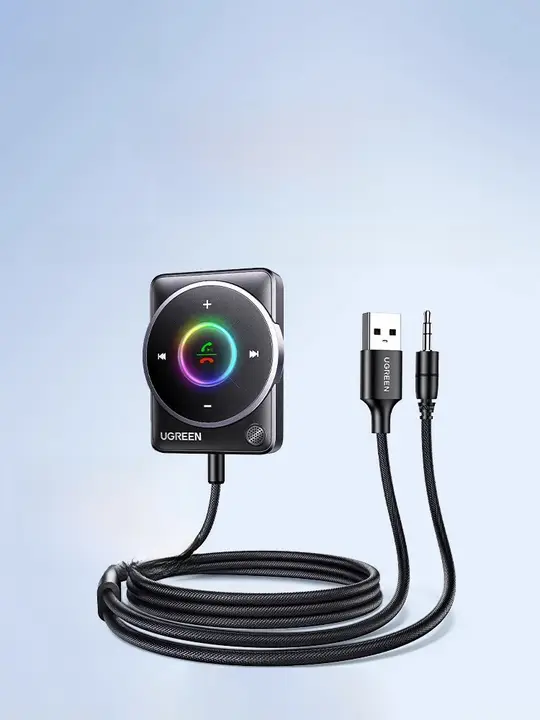 車載Bluetoothレシーバー【AUX接続・USB対応・高音質】