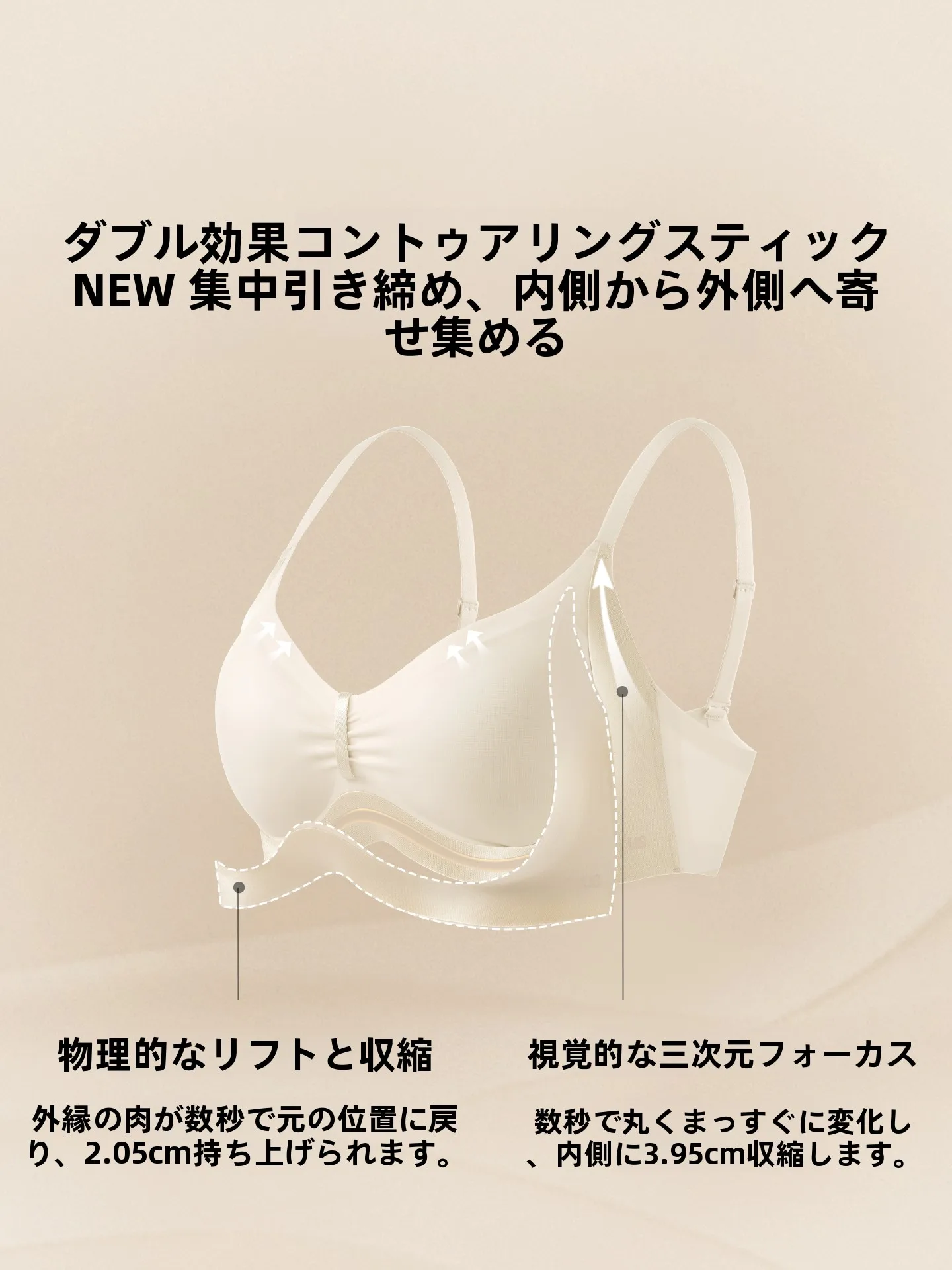 小胸用ブラとしてのバタフライリボンデザインが実用性をどう支えているか