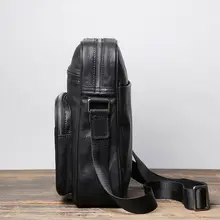 本革製 メンズショルダーバッグ【レトロデザイン・斜め掛け・通勤用】