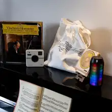 ピアノスコアバッグ ミュージシャン原稿キャンバスバッグ