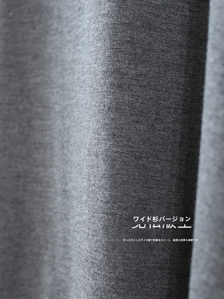 鲸眠 モダール製 大きいサイズのルーズフィットパジャマセット【長袖・春秋夏用・ホームウェア】