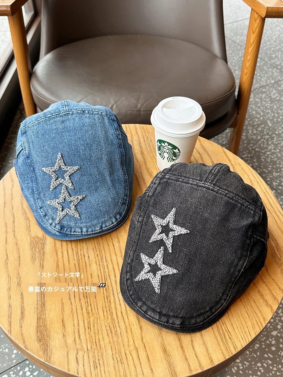 ハンチング帽は本当に夏に着用できるのか？デニムブルーの星柄が解決するリアルな使い方