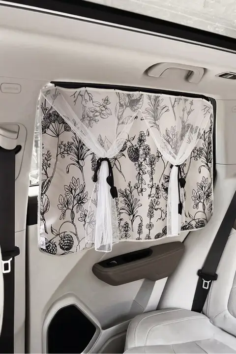 車用サイドカーテン【遮光・防紫外線・赤ちゃん用・後部座席対応】