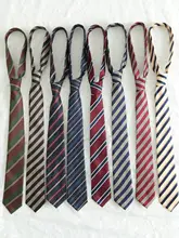ストライプ柄ネクタイ【JK制服・シンプルデザイン・学校用】