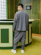ビジネスカジュアル メンズワイドフィットジャケット【抗シワ・落ち感デザイン・大きいサイズ】