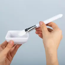 極上の柔らかさのフェイスマスクブラシ【泥マスク用・美容院向け】