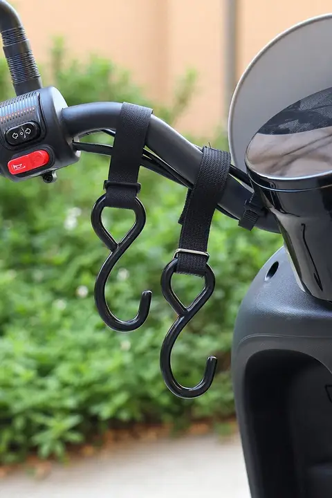 電動バイク オートバイ ハンドルフック ステンレス製 汎用 フロント用 耐荷重 マルチフック ヘルメット掛け