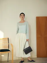 HeyDress リネンニット UVカットトップス【夏用・フレンチスタイル・ウエストデザイン】