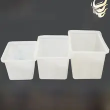 丈夫なプラスチック製の長方形水槽【大容量・家庭用・水産養殖用】