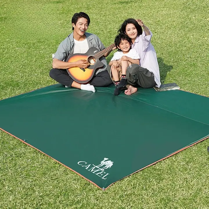 Camel 防水キャンプ用アウトドアマット【耐摩耗性・オックスフォード布・ピクニック用】