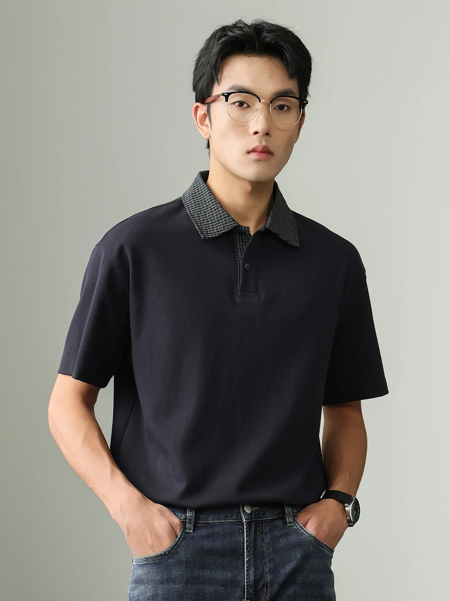 ヴィンテージ風ポロシャツ：chambray shirt と collared shirt の違いを解説